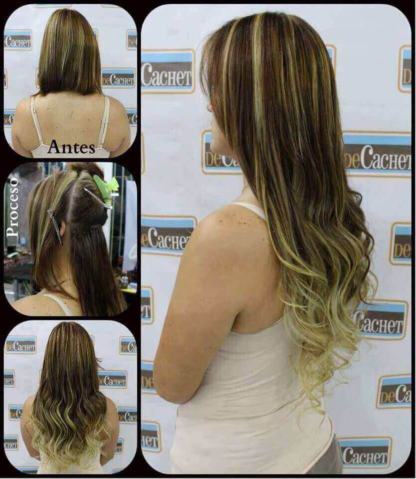 Extensiones de cabello natural en Mexico